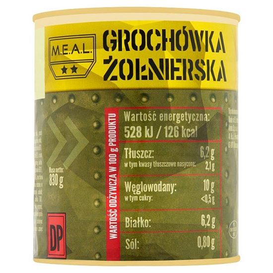 M.E.A.L. Grochówka żołnierska 830 g
