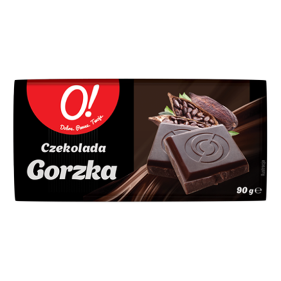 Obrazek O! Czekolada gorzka 90 g