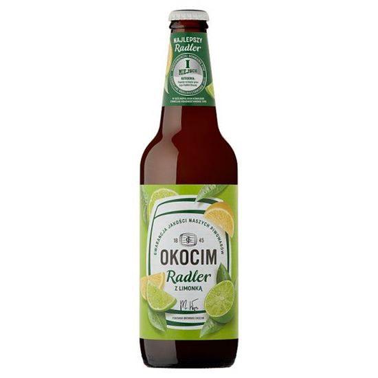 Okocim Radler Piwo z lemoniadą z limonką 500 ml