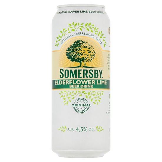 Somersby Napój piwny o smaku kwiatu bzu i limonki 500 ml