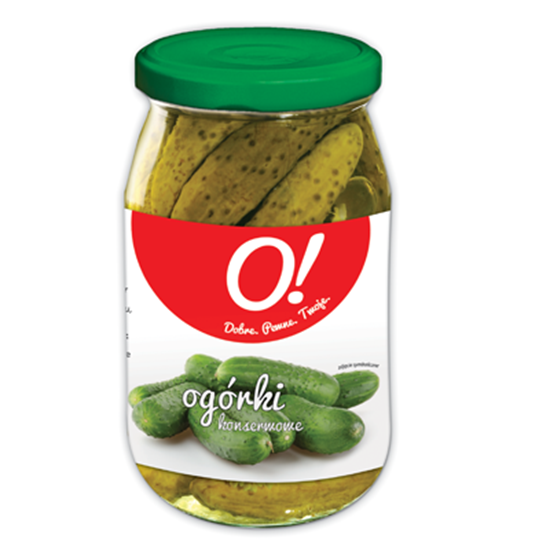 Obrazek O! Ogórki konserwowe 840 g