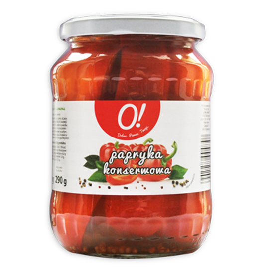 Obrazek O! Papryka konserwowa 650 g