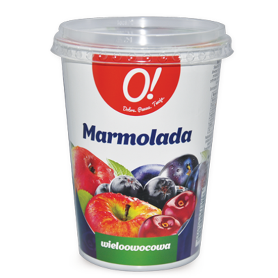 Obrazek O! Marmolada wieloowocowa 600 g