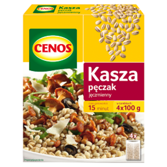 Obrazek Cenos Kasza pęczak jęczmienny 400 g (4 torebki)