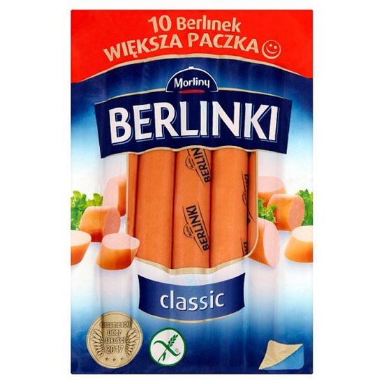 Morliny Berlinki Classic Kiełbasa 500 g