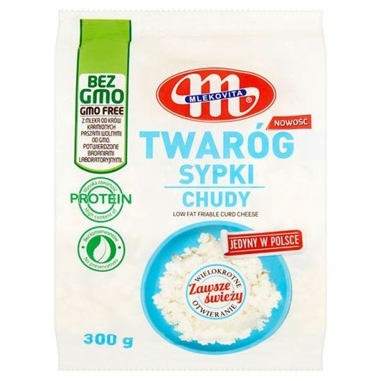 Mlekovita Twaróg sypki chudy 300 g