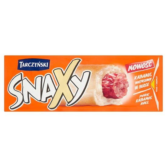 Tarczyński Snaxy Kabanos wieprzowy w bułce 50 g