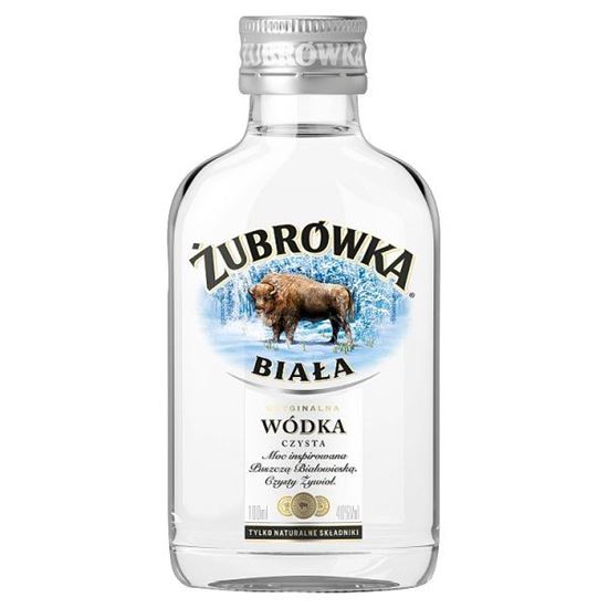 Żubrówka Biała Wódka czysta 100 ml