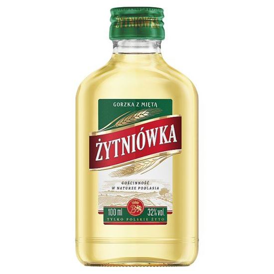 Żytniówka gorzka z miętą Napój spirytusowy 100 ml