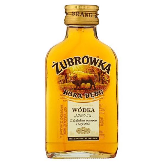 Żubrówka Wódka smakowa słodko-gorzka kora dębu 100 ml