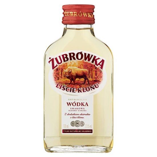 Żubrówka Wódka smakowa słodko-gorzka liście klonu 100 ml