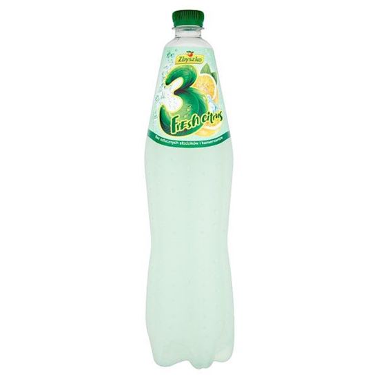 Zbyszko 3 Fresh Citrus Napój gazowany 1,5 l