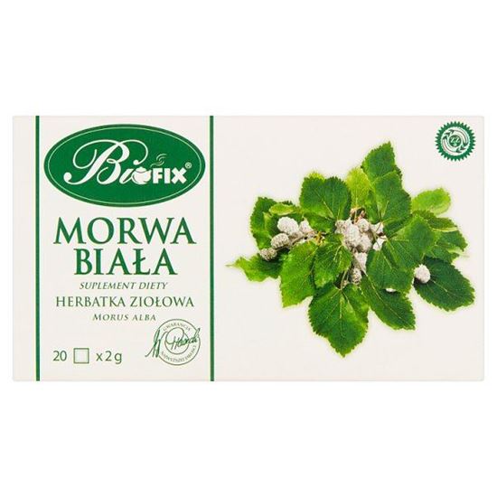 Bifix Suplement diety herbatka ziołowa morwa biała 40 g (20 x 2 g)