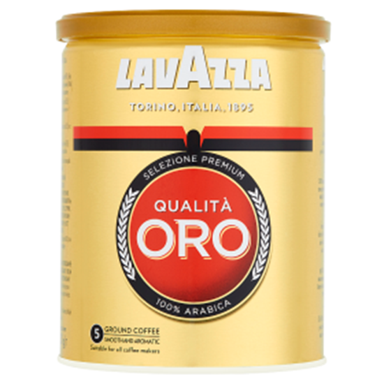 Obrazek Lavazza Qualità Oro Mielona kawa palona 250 g