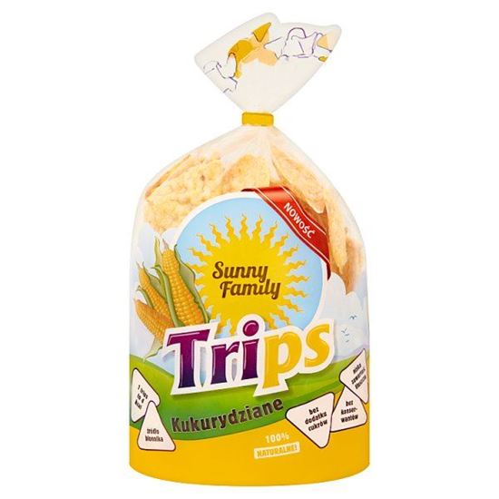 Sunny Family Trips Wafle kukurydziane 110 g