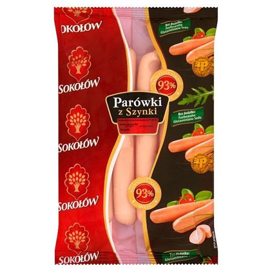 Sokołów Parówki z szynki 220 g
