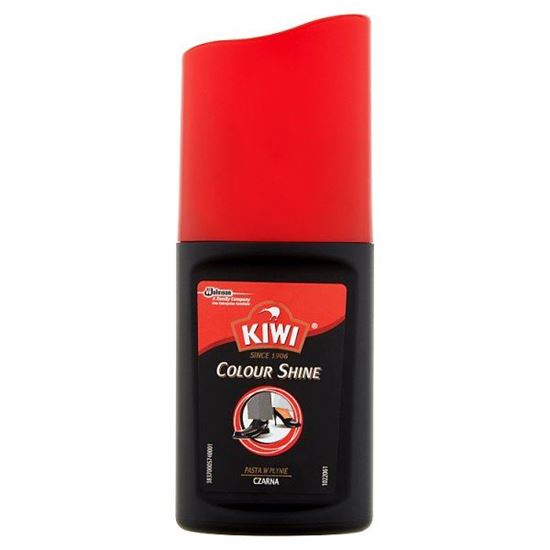 Kiwi Colour Shine Pasta w płynie do pielęgnacji obuwia czarna 50 ml
