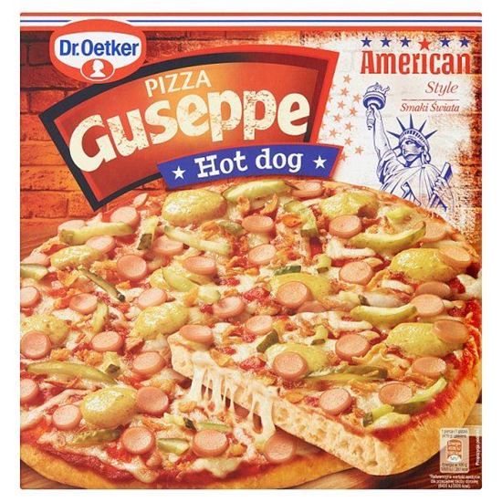 Dr. Oetker Guseppe Smaki Świata Pizza Hot dog 415 g
