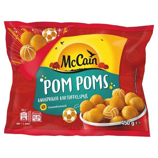 McCain Pom Poms Kulki z puree ziemniaczanego 450 g