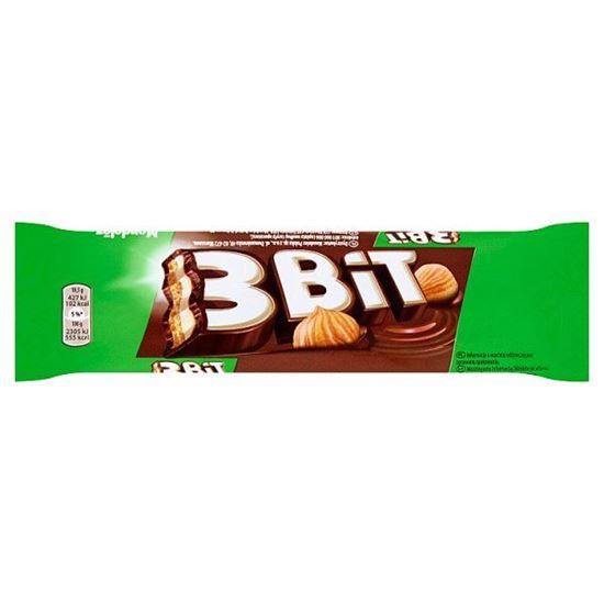 3Bit Baton w czekoladzie mlecznej z nadzieniem o smaku orzechowym i herbatnikiem 46 g
