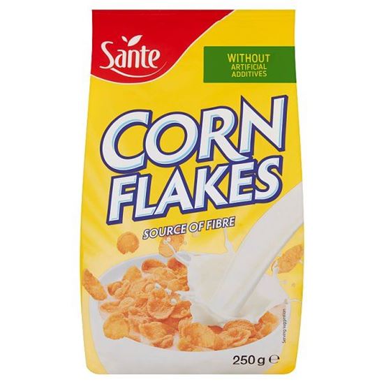 Sante Corn Flakes Płatki kukurydziane 250 g