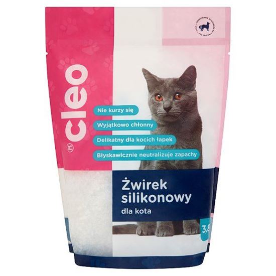 Cleo Żwirek silikonowy dla kota  3,8 l