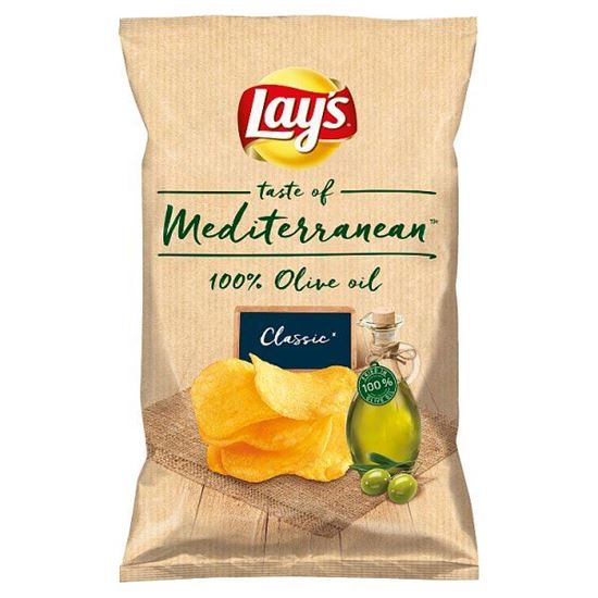Lay's taste of Mediterranean Chipsy ziemniaczane solone 100 g
