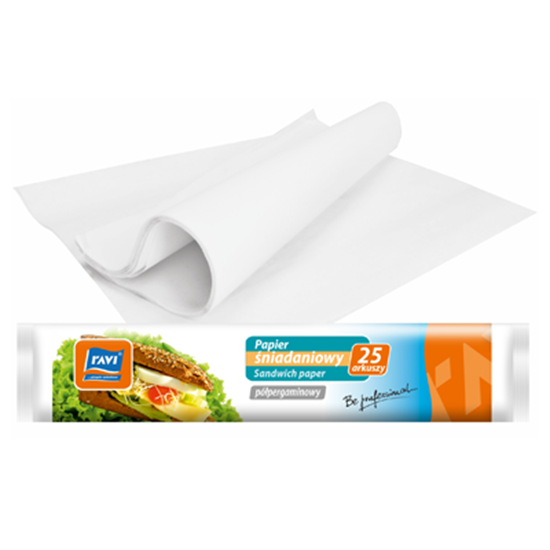 Obrazek Ravi papier śniadaniowy 40 szt