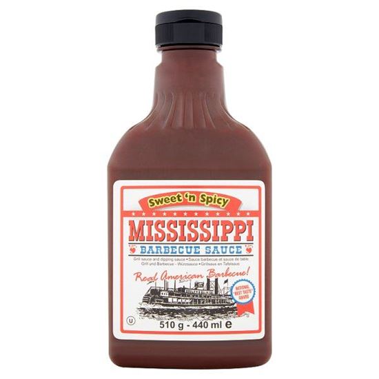 Mississippi Oryginalny amerykański sos BBQ Pikantny 510 g