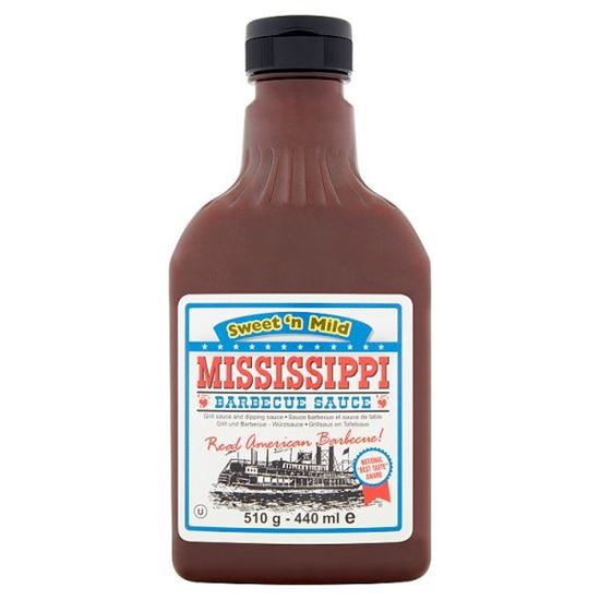 Mississippi Oryginalny amerykański sos BBQ Łagodny 510 g
