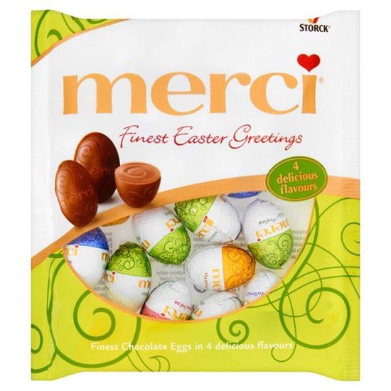 Merci Finest Easter Greetings Kolekcja specjałów czekoladowych 120 g