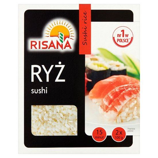 Risana Ryż sushi 200 g (2 x 100 g)