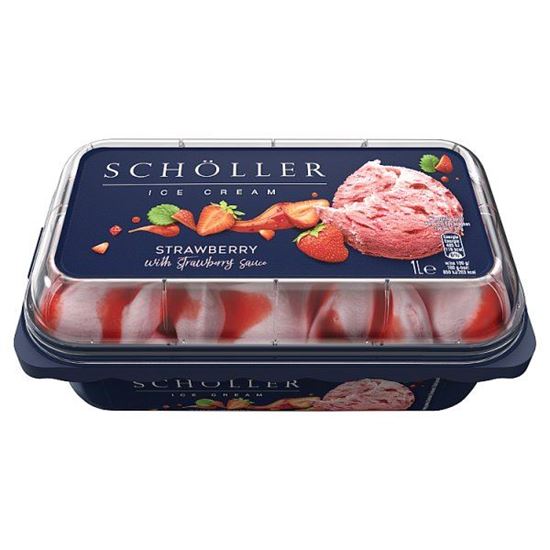 Schöller Lody truskawkowe 1 l