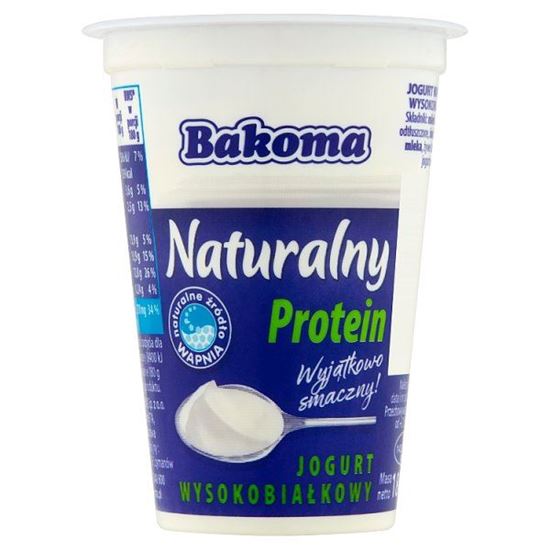 Bakoma Jogurt wysokobiałkowy naturalny 180 g