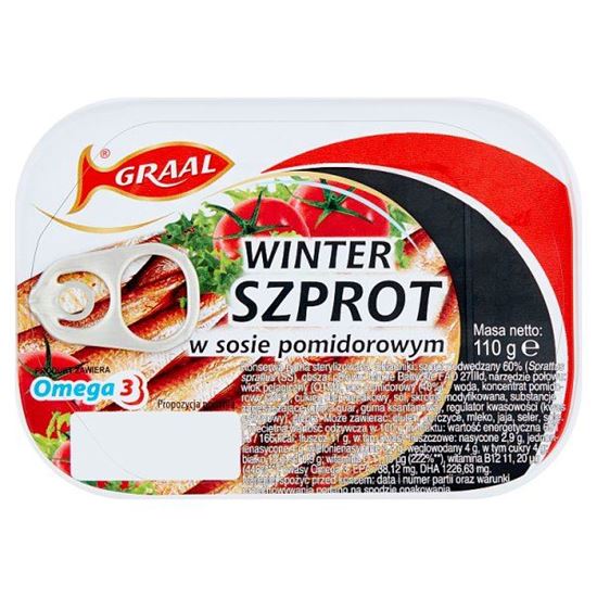 GRAAL Winter Szprot w pomidorach 110 g