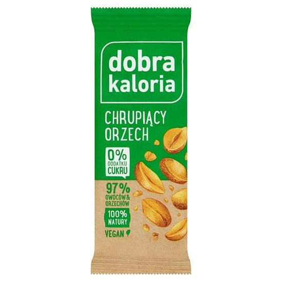 Dobra Kaloria Baton owocowy chrupiący orzech 35 g