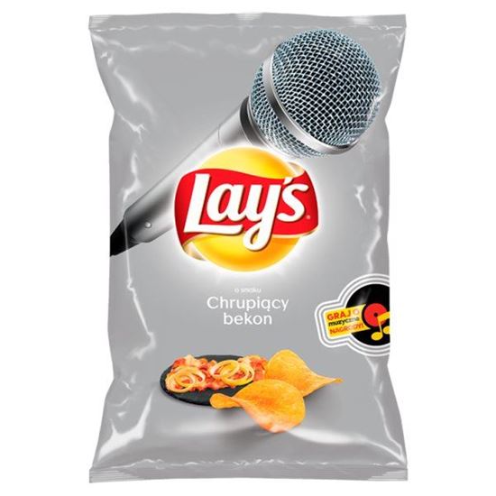 Lay's Chipsy ziemniaczane o smaku chrupiącego bekonu 140 g