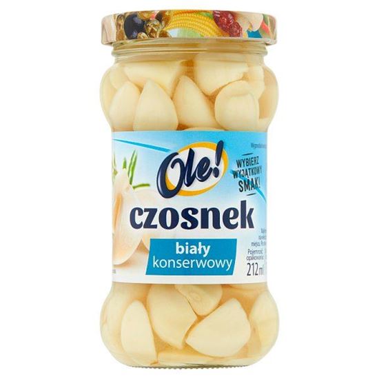 Ole! Czosnek biały konserwowy 190 g