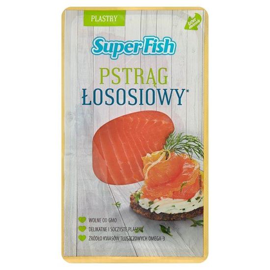 SuperFish Pstrąg łososiowy wędzony 100 g