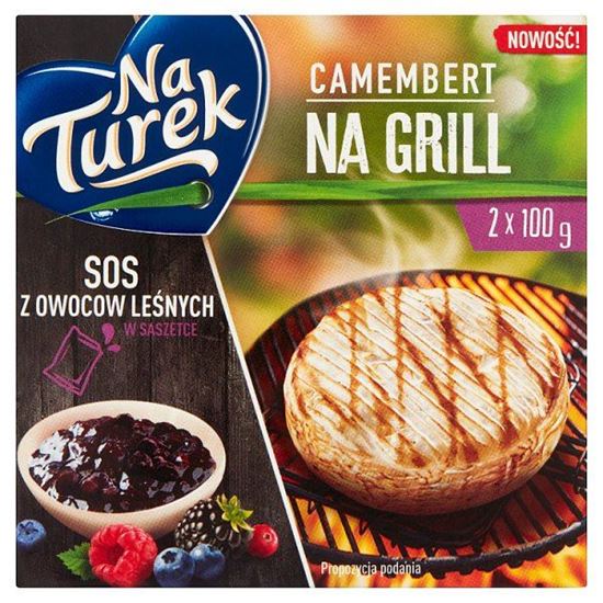 NaTurek Camembert na grill z sosem z owoców leśnych 230 g
