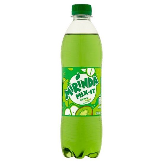 Mirinda Mix-It Apple&Kiwi Napój gazowany 500 l