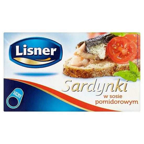 Lisner Sardynki w sosie pomidorowym 120 g