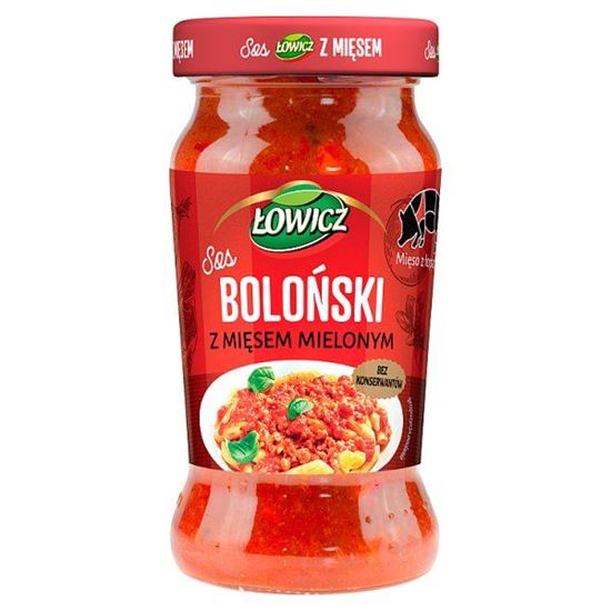 Łowicz Sos boloński z mięsem mielonym 350 g