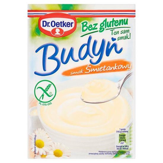 Dr. Oetker Budyń bez glutenu smak śmietankowy 40 g