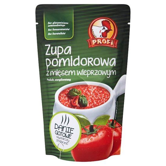 Profi Zupa pomidorowa z mięsem wieprzowym 450 g