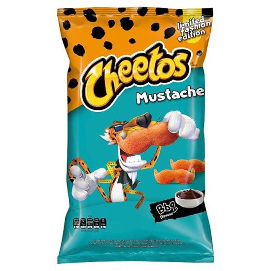 Cheetos Mustache Chrupki kukurydziane o smaku sosu barbecue 160 g