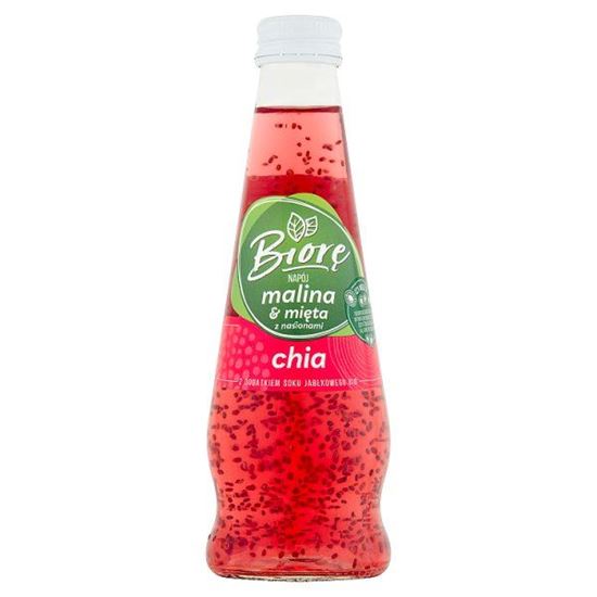 Biorę Napój malina & mięta z nasionami chia 225 ml
