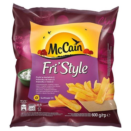 McCain Fri'Style Frytki w kształcie U 600 g