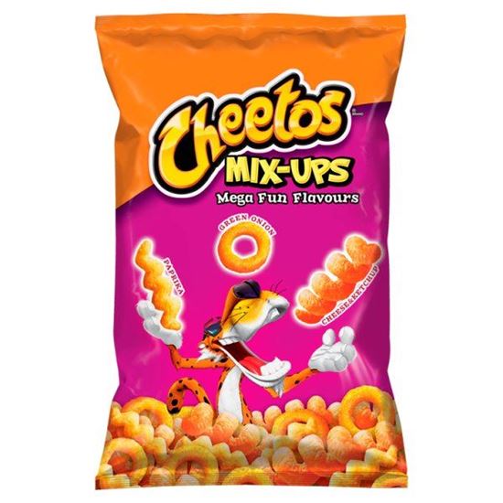 Cheetos Mix-Ups Mega Fun Flavours Mieszanka chrupek kukurydzianych 70 g