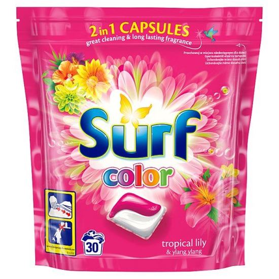 Surf Color Tropical Lily & Ylang Ylang Kapsułki do prania 723 g (30 prań)